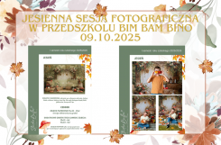 jesienna sesja fotograficzna w przedszkolu 09.10.2025 - 1