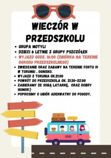 Serdecznie dziękujemy Policjantom za przeprowadzenie ciekawej i wartościowej prelekcji dla dzieci z naszego przedszkola na temat bezpieczeństwa podczas wakacji. Dzięki Państwa zaangażowaniu oraz profesjonalnemu podejściu przedszkolaki w przystępny i - 1
